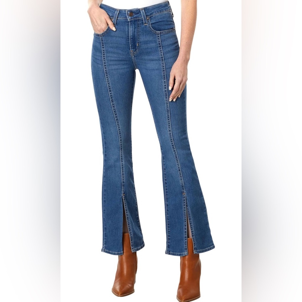Levi’s 726 High Rise Flare Split Hem Women’s Jeans